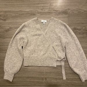 Other Stories Wrap Cardigan Sweater size S